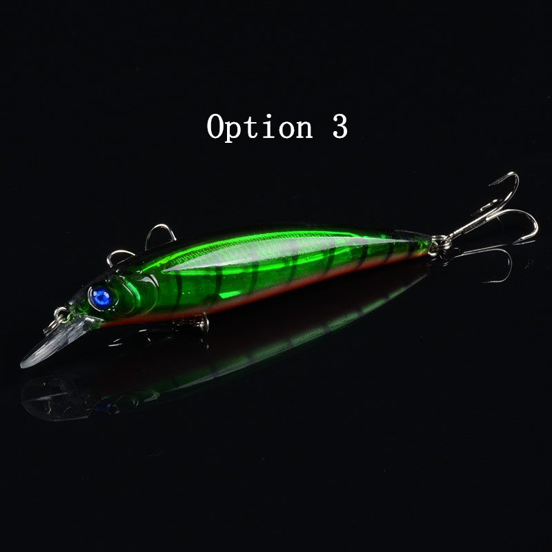 2 pcs 11cm 13.4g floating minnow lure