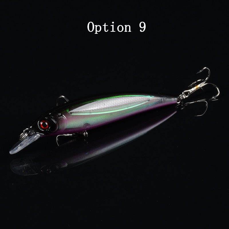 2 pcs 11cm 13.4g floating minnow lure