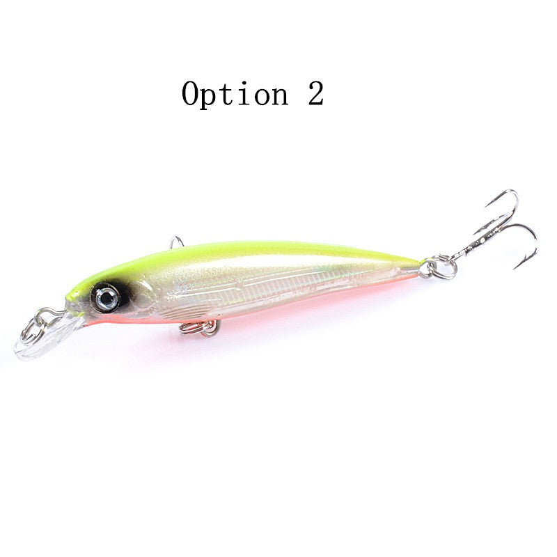 2 pcs 9cm 7.3g floating minnow lure