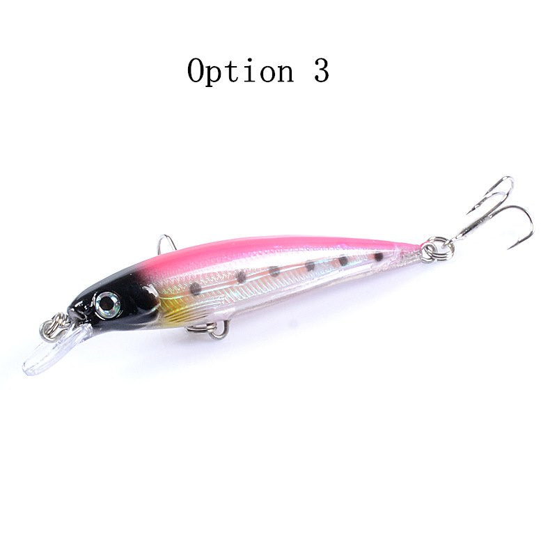 2 pcs 9cm 7.3g floating minnow lure