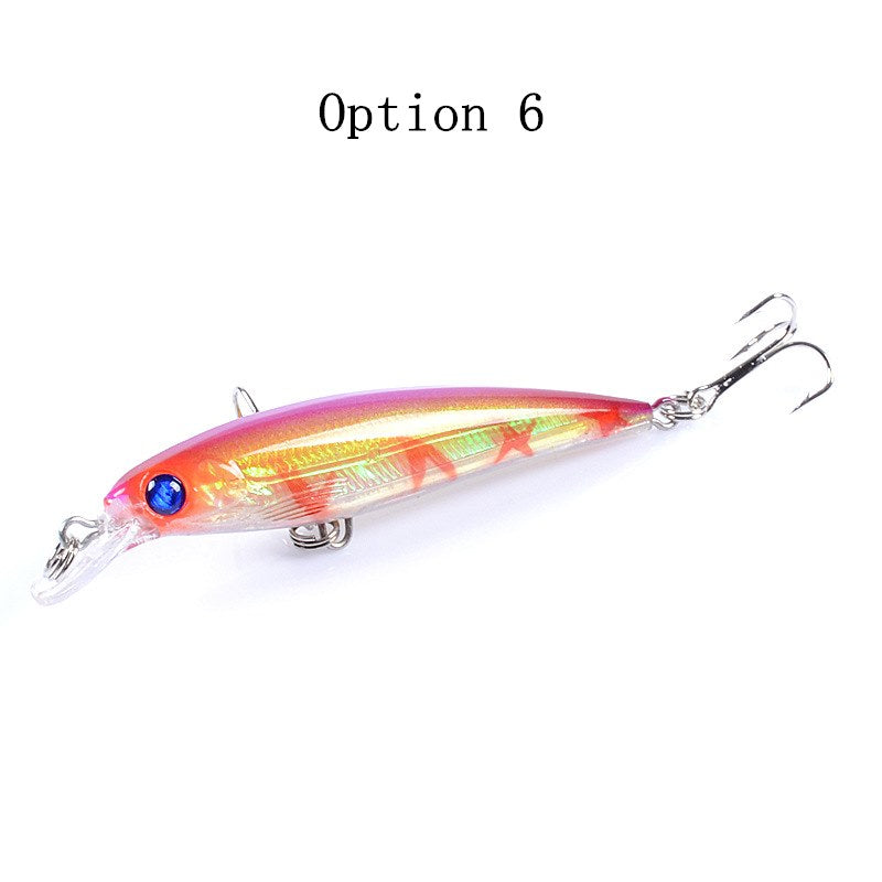 2 pcs 9cm 7.3g floating minnow lure