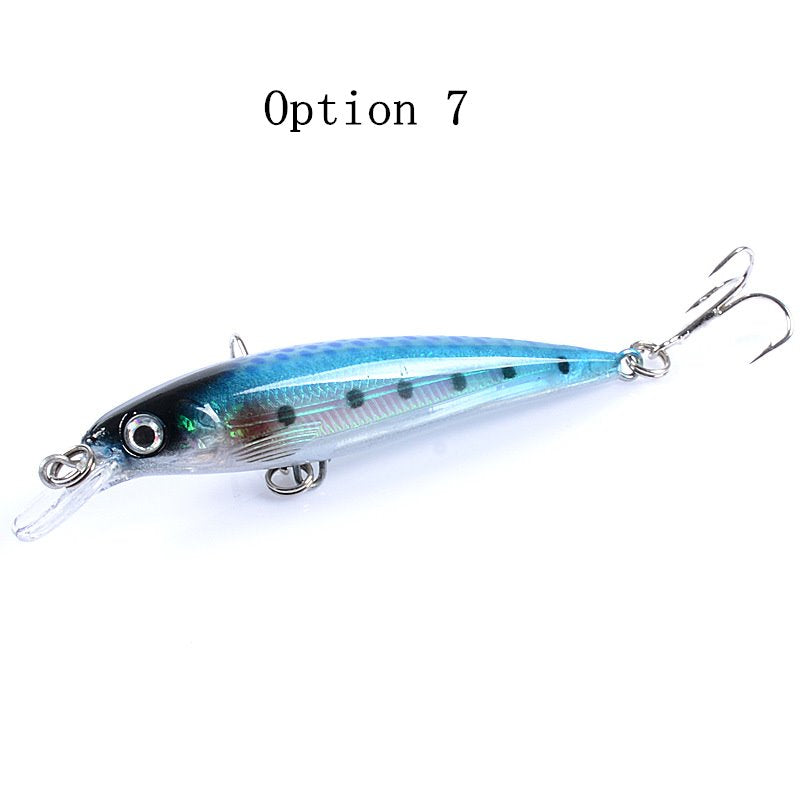 2 pcs 9cm 7.3g floating minnow lure