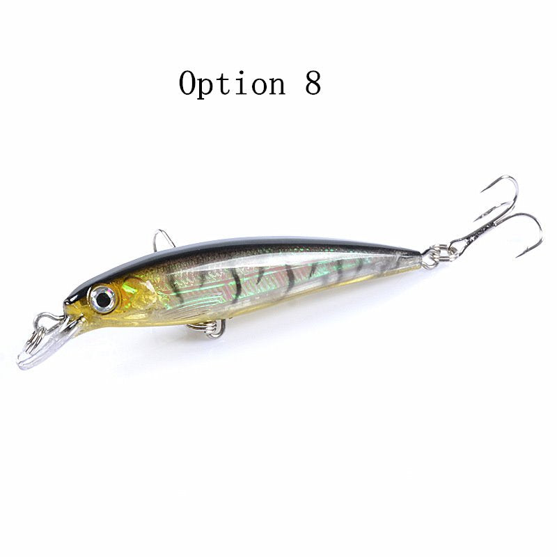 2 pcs 9cm 7.3g floating minnow lure