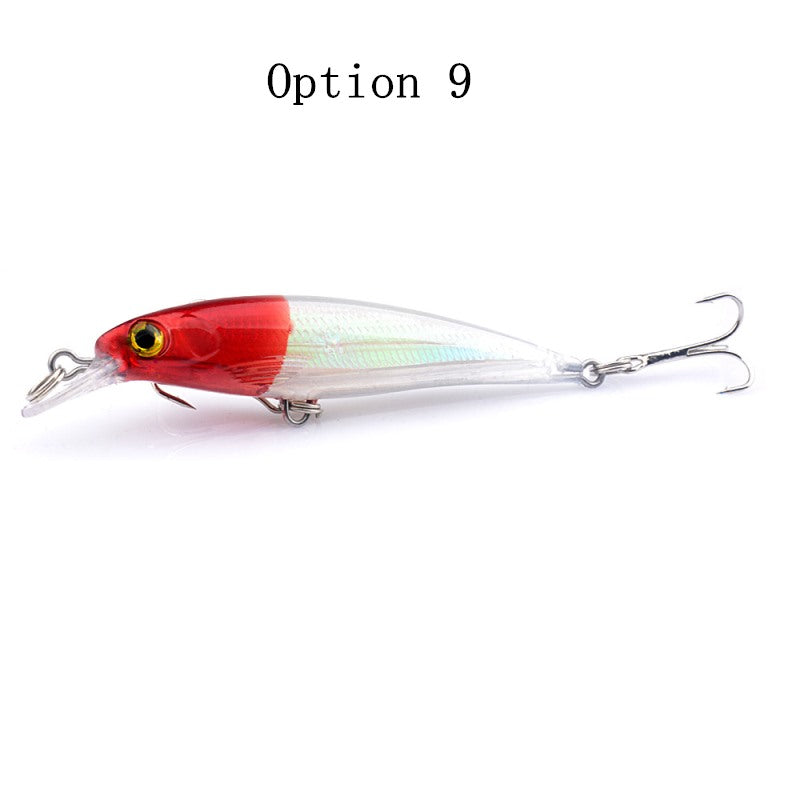 2 pcs 9cm 7.3g floating minnow lure