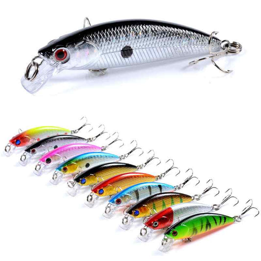 2 pcs 6.7cm 5g floating minnow lure