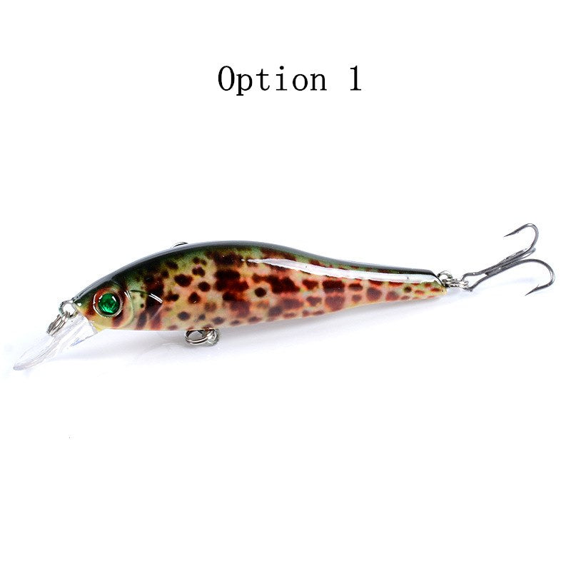 2 pcs 9.7cm 11.5g floating minnow lure