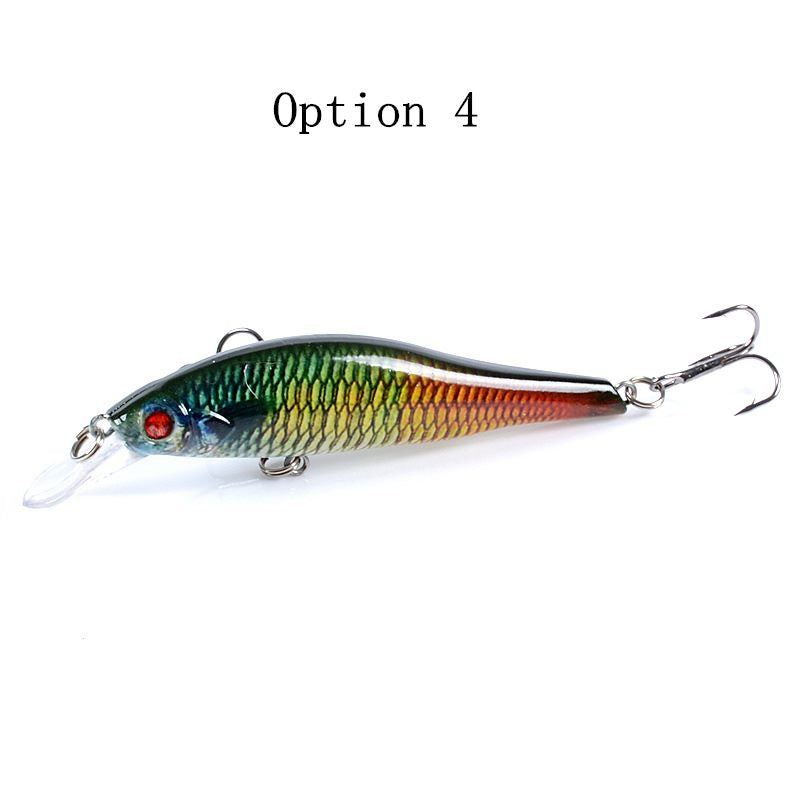 2 pcs 9.7cm 11.5g floating minnow lure