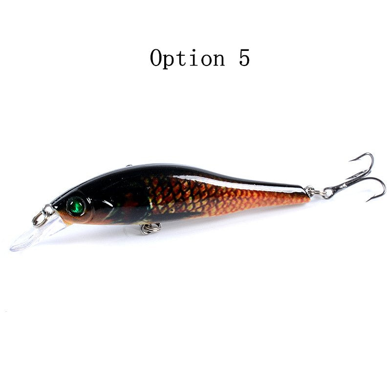 2 pcs 9.7cm 11.5g floating minnow lure