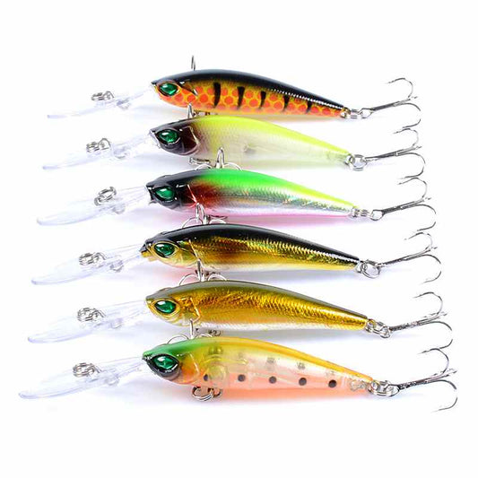 2 pcs 9.4cm 6.2g floating minnow lure