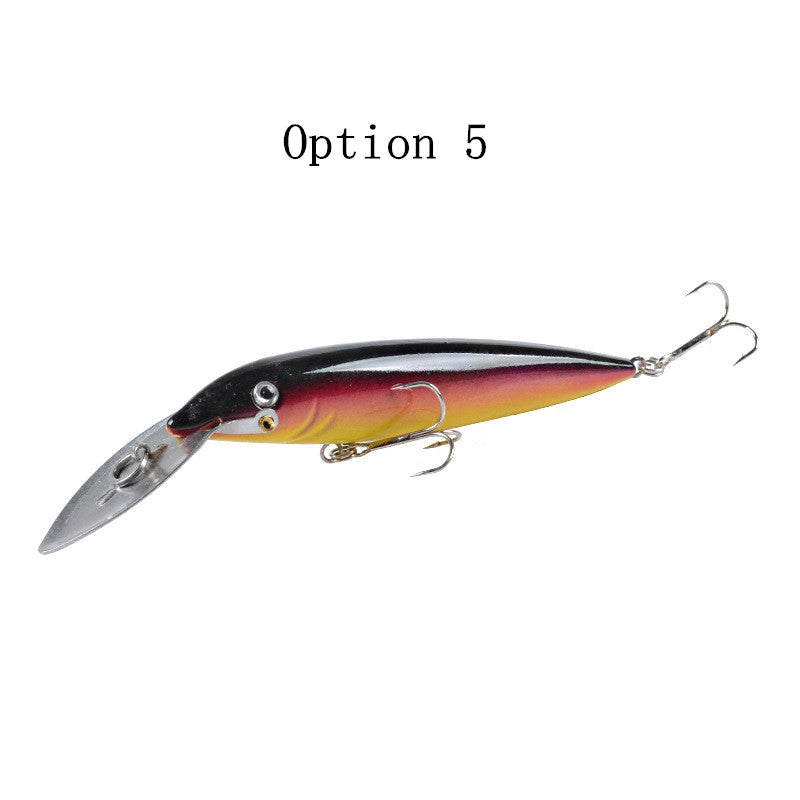 2 pcs 14cm 16.2g floating metal lip minnow lure