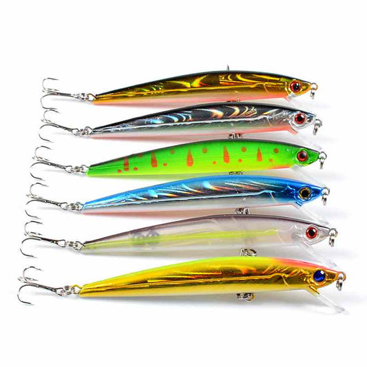 2 pcs 11cm 9.2g floating minnow lure