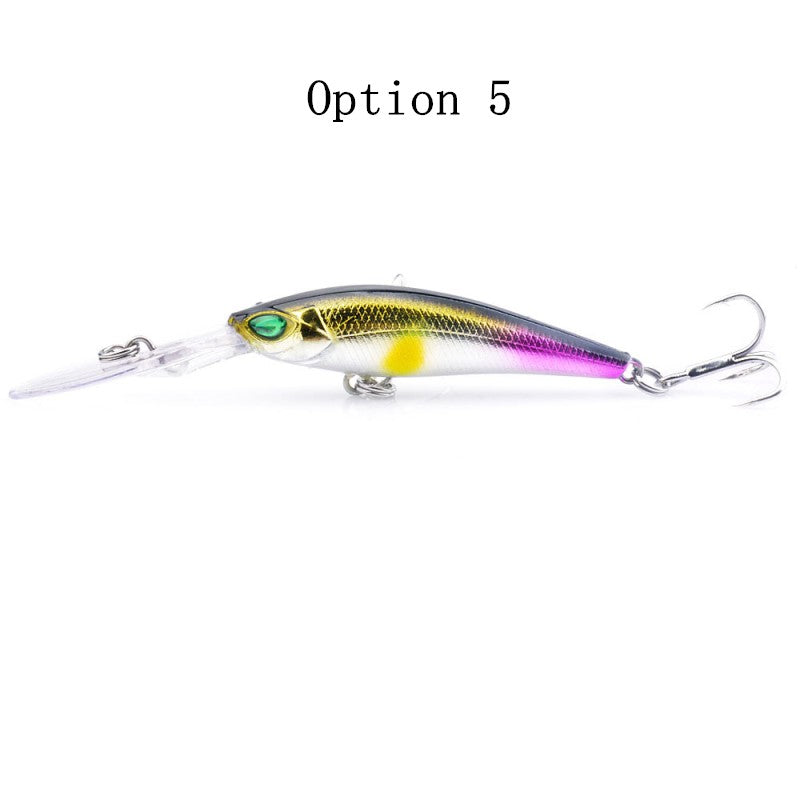 2 pcs 9cm 6g floating minnow lure