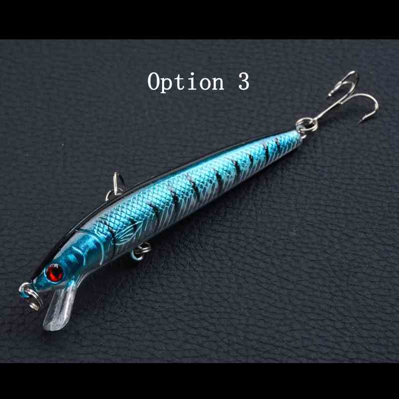 2 pcs 9.5cm 8.5g floating minnow lure