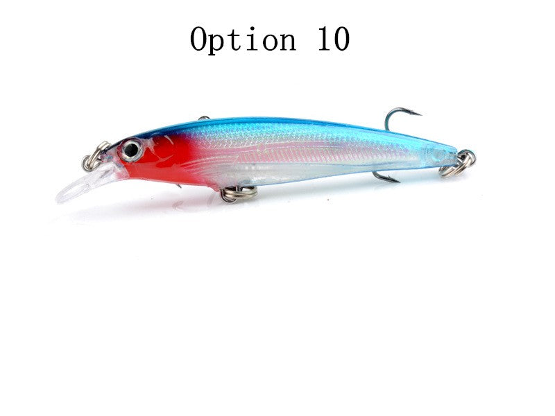 2 pcs 7.5cm 5g floating minnow lure