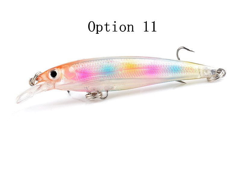 2 pcs 7.5cm 5g floating minnow lure