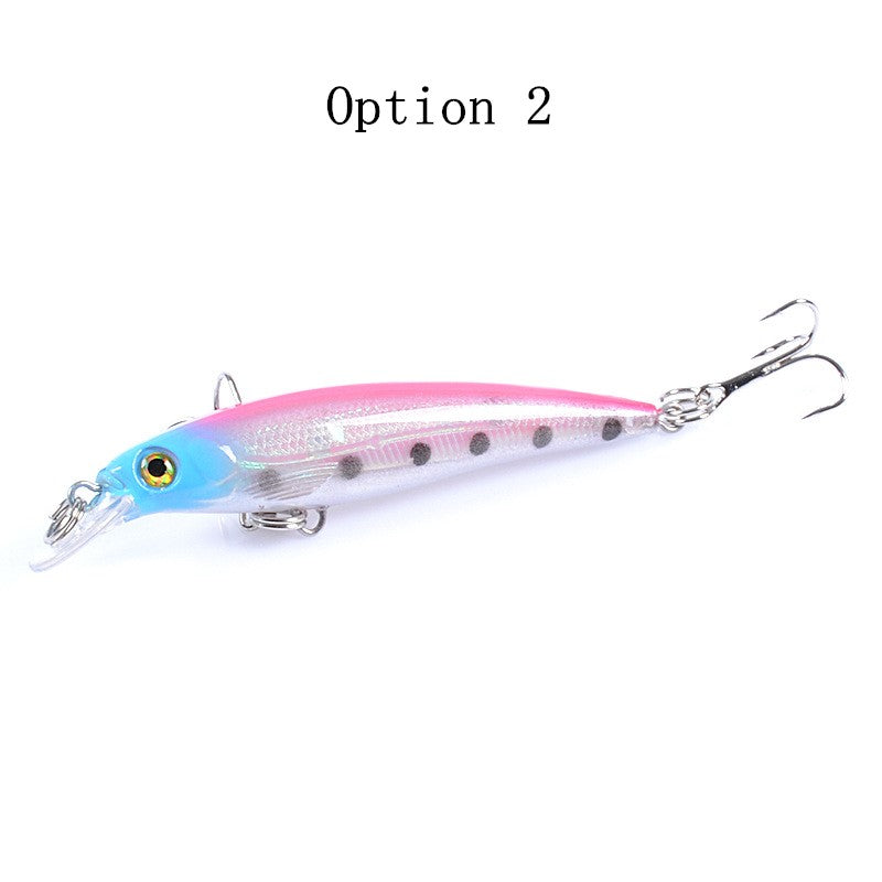 2 pcs 7.5cm 5g floating minnow lure