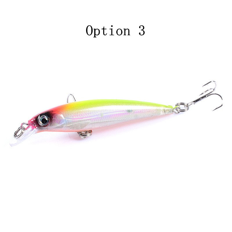 2 pcs 7.5cm 5g floating minnow lure