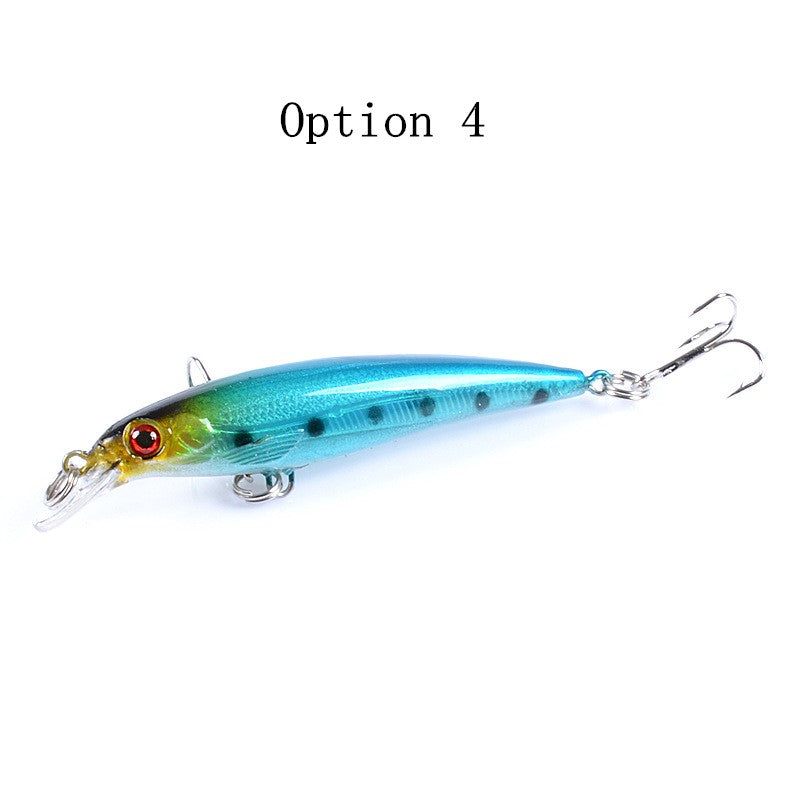 2 pcs 7.5cm 5g floating minnow lure