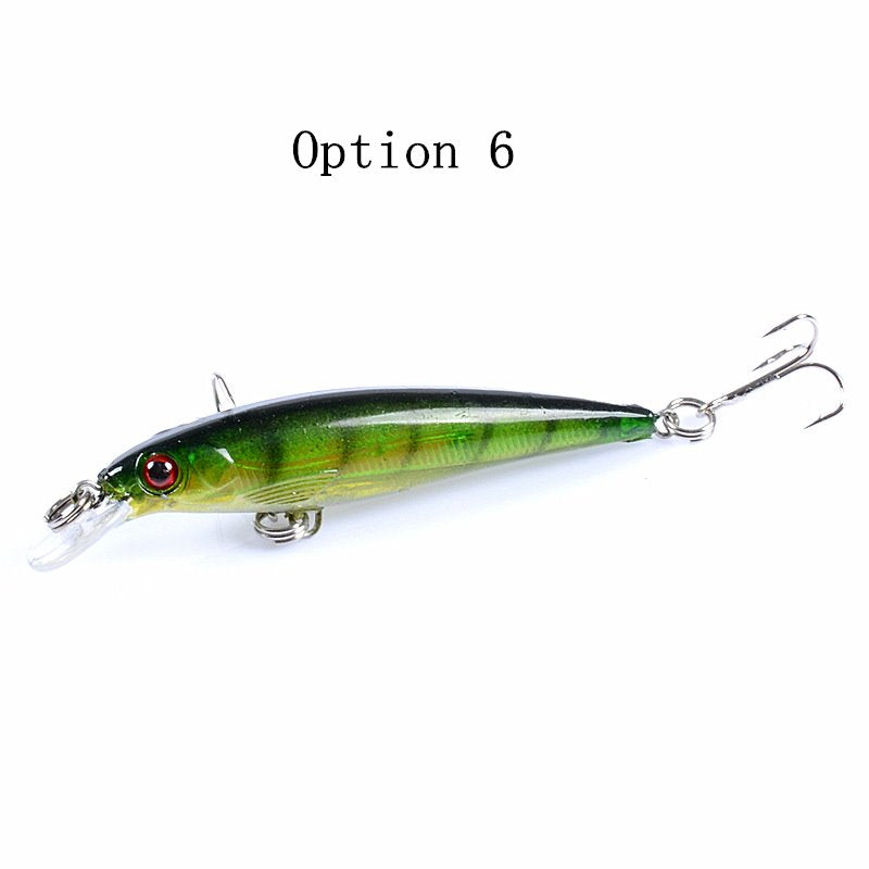 2 pcs 7.5cm 5g floating minnow lure