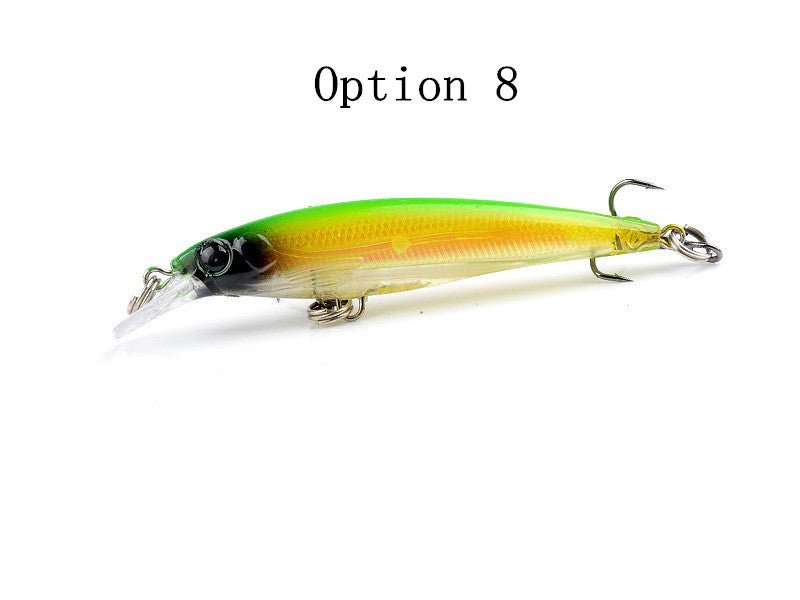 2 pcs 7.5cm 5g floating minnow lure