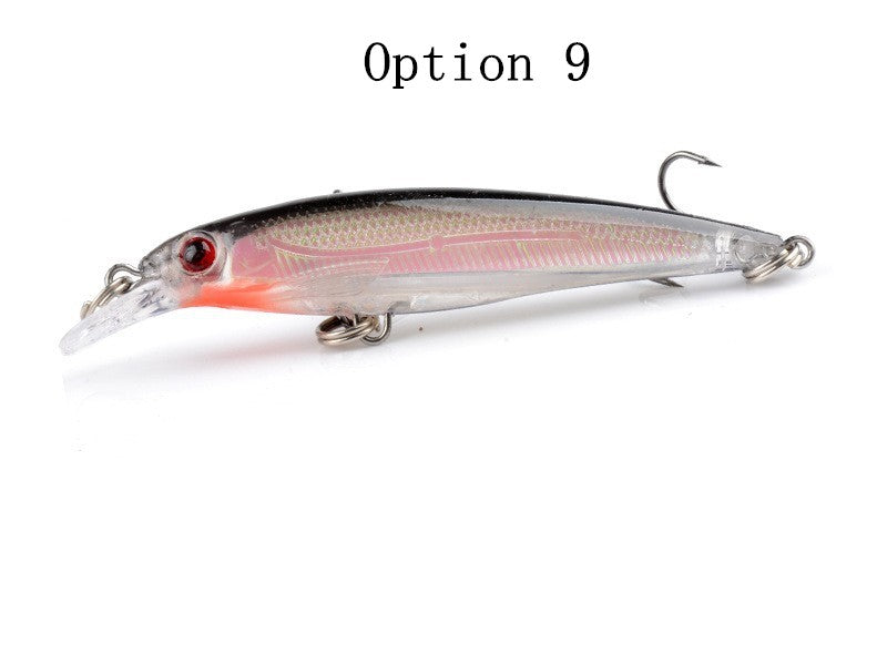 2 pcs 7.5cm 5g floating minnow lure