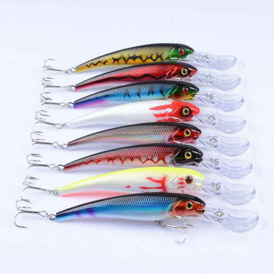 2 pcs 16cm 28g floating minnow lure