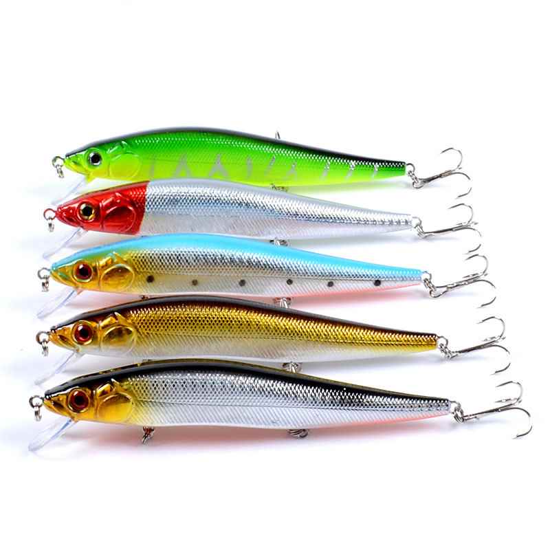 2 pcs 14cm 22.8g floating minnow lure