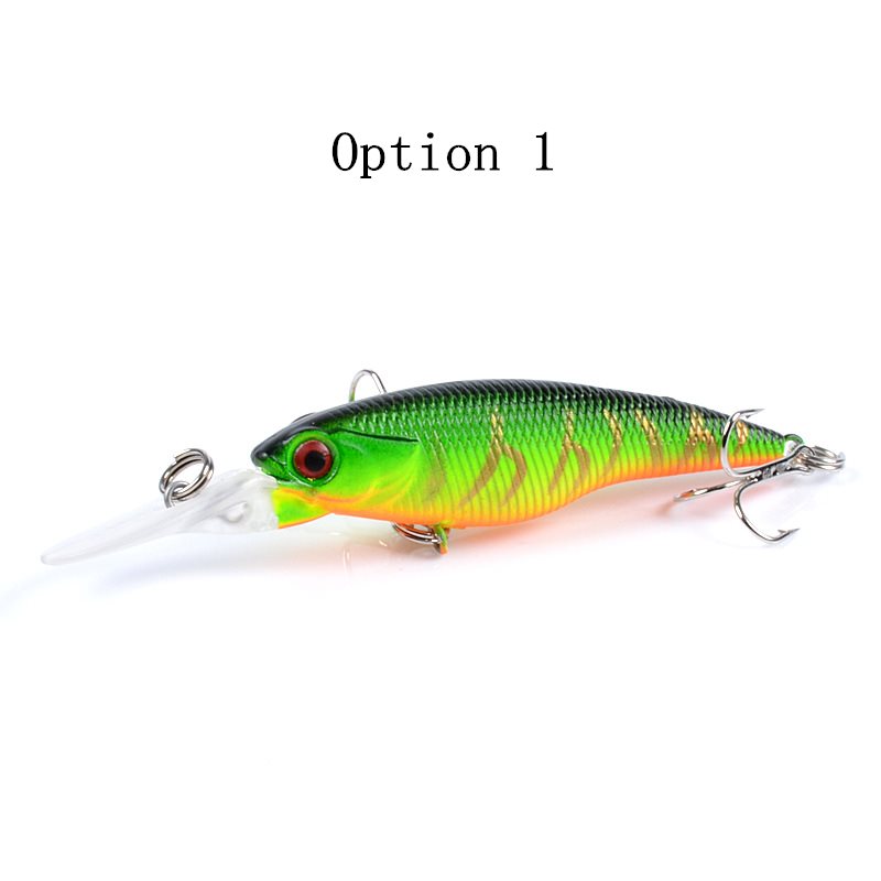 2 pcs 8.2cm 5.7g minnow lure