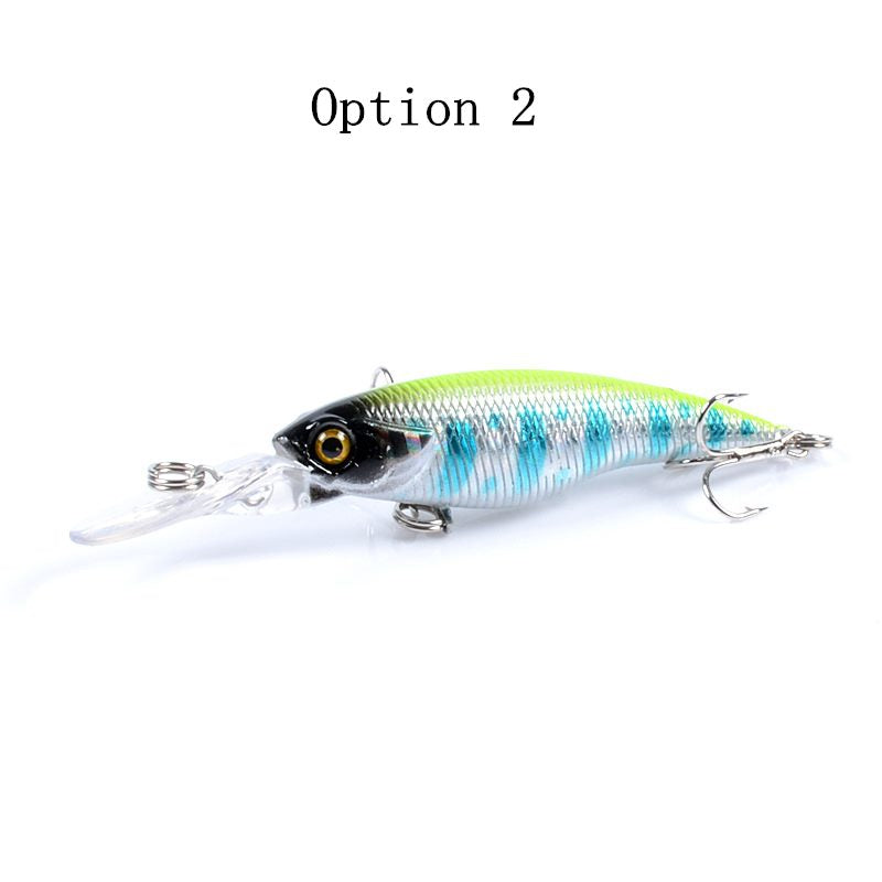 2 pcs 8.2cm 5.7g minnow lure