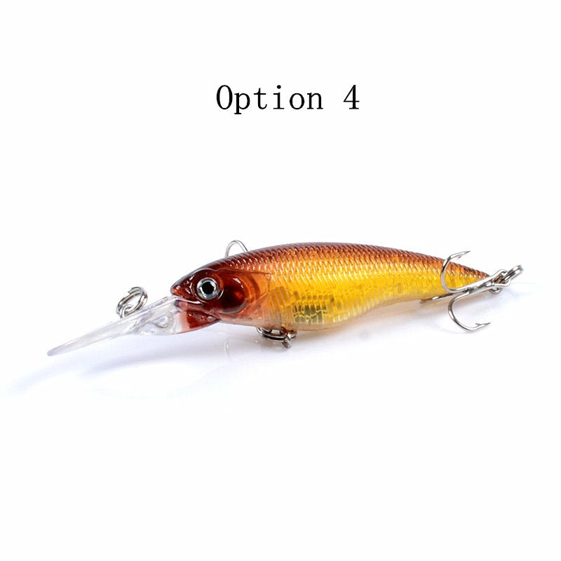 2 pcs 8.2cm 5.7g minnow lure