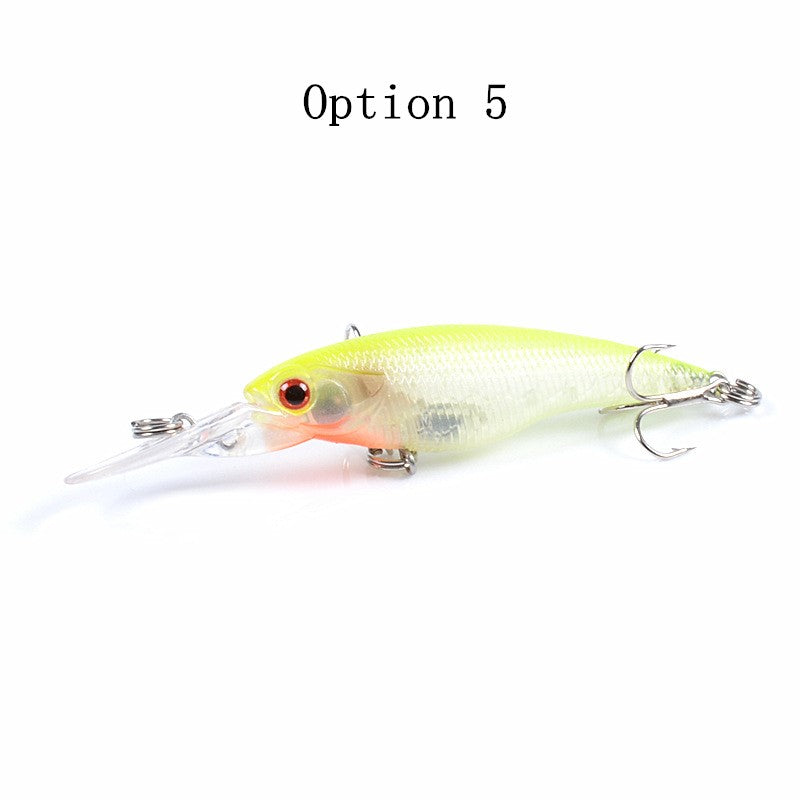 2 pcs 8.2cm 5.7g minnow lure