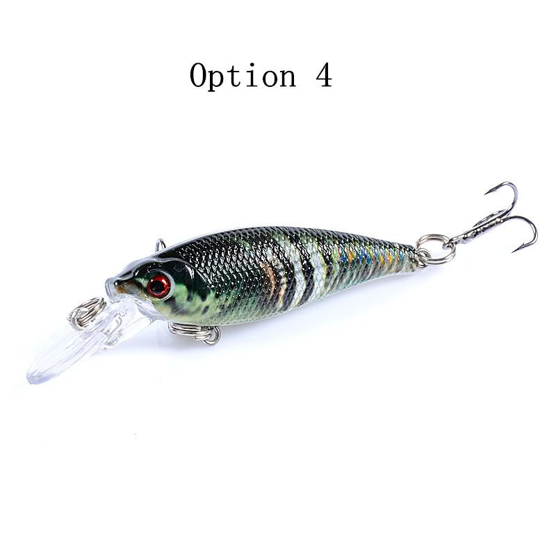 2 pcs 6.5cm 5g sinking water minnow lure