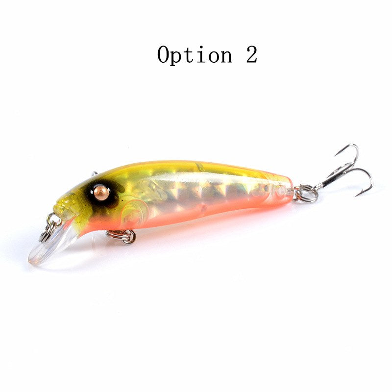 2 pcs 7cm 6.5g floating minnow lure