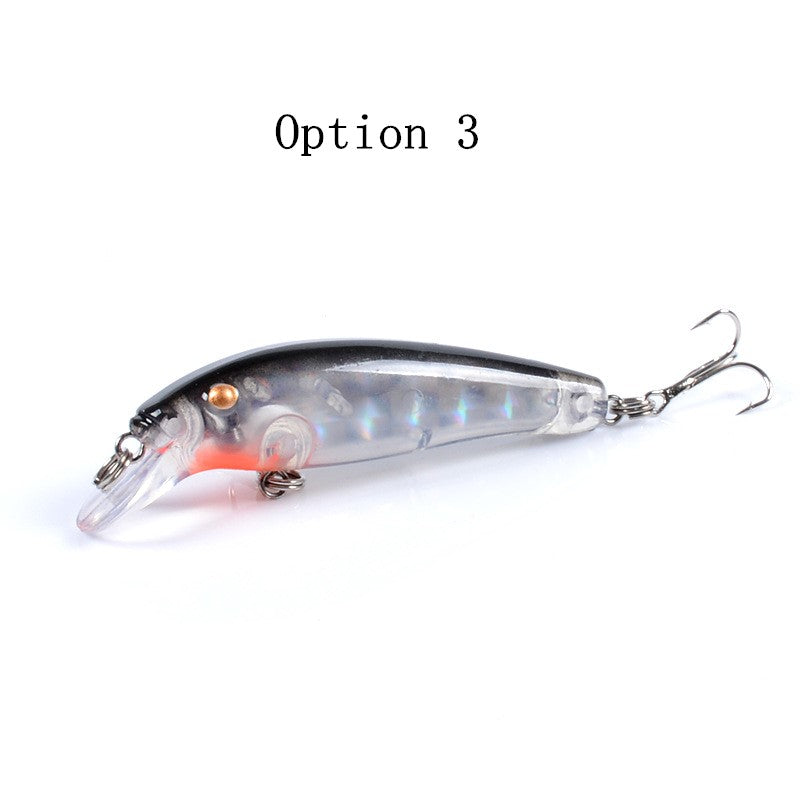 2 pcs 7cm 6.5g floating minnow lure