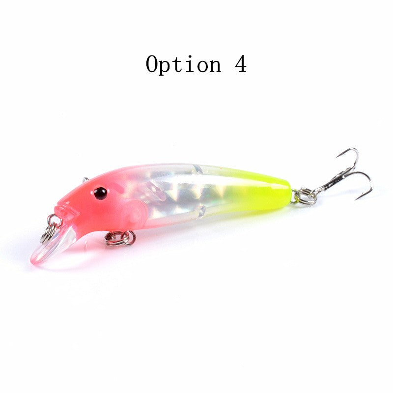 2 pcs 7cm 6.5g floating minnow lure