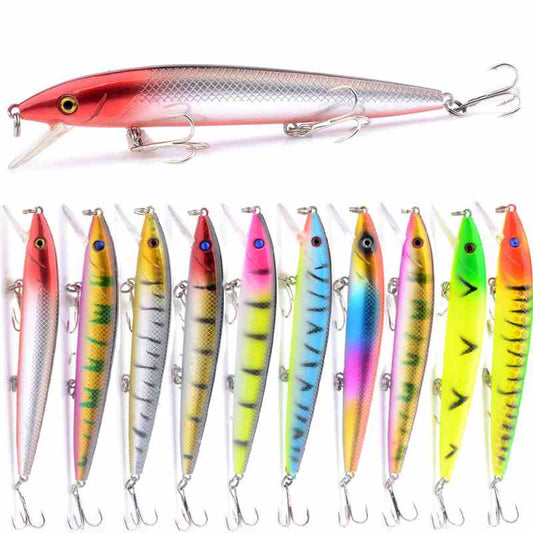 2 pcs 12cm 13.8g floating minnow lure