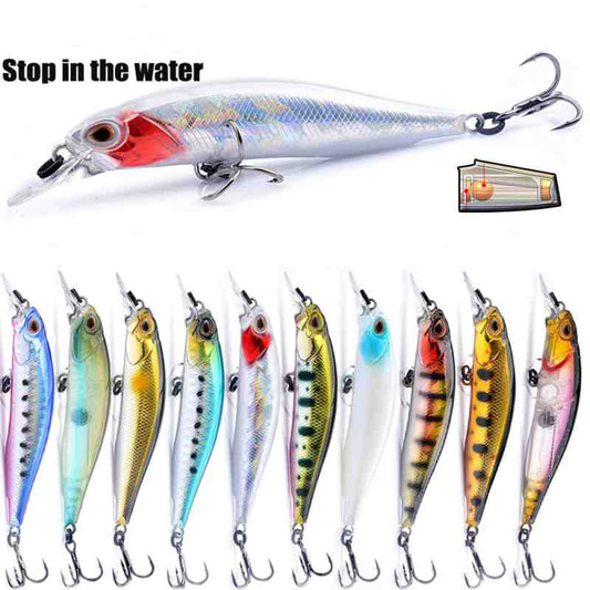 2 pcs  9cm 8.4g floating minnow lures