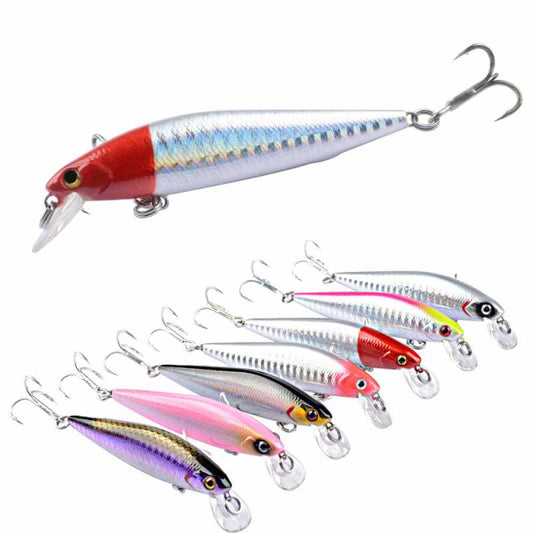 2 pcs  5g/8g floating minnow lures