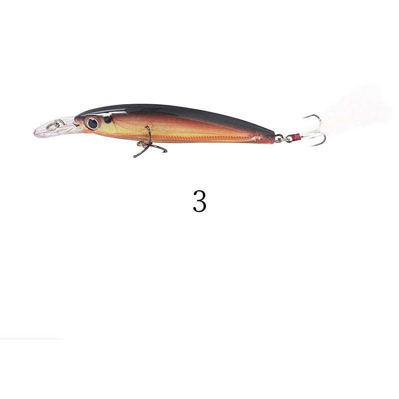 1 pc 9.5cm 13.9g floating minnow lure