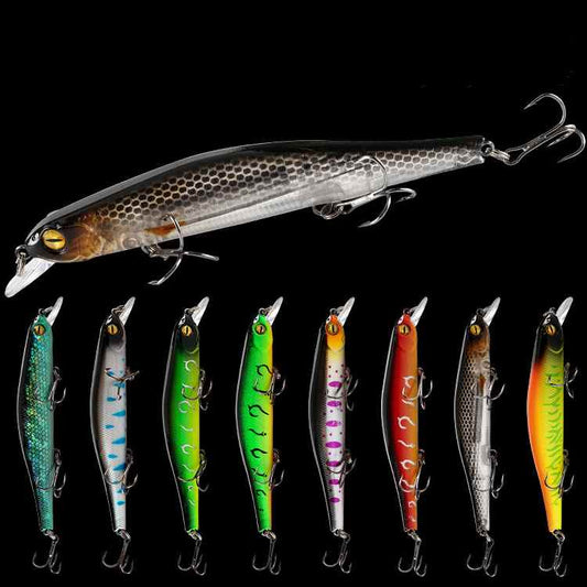 2 pcs 12.5cm 17.6g sinking minnow lure