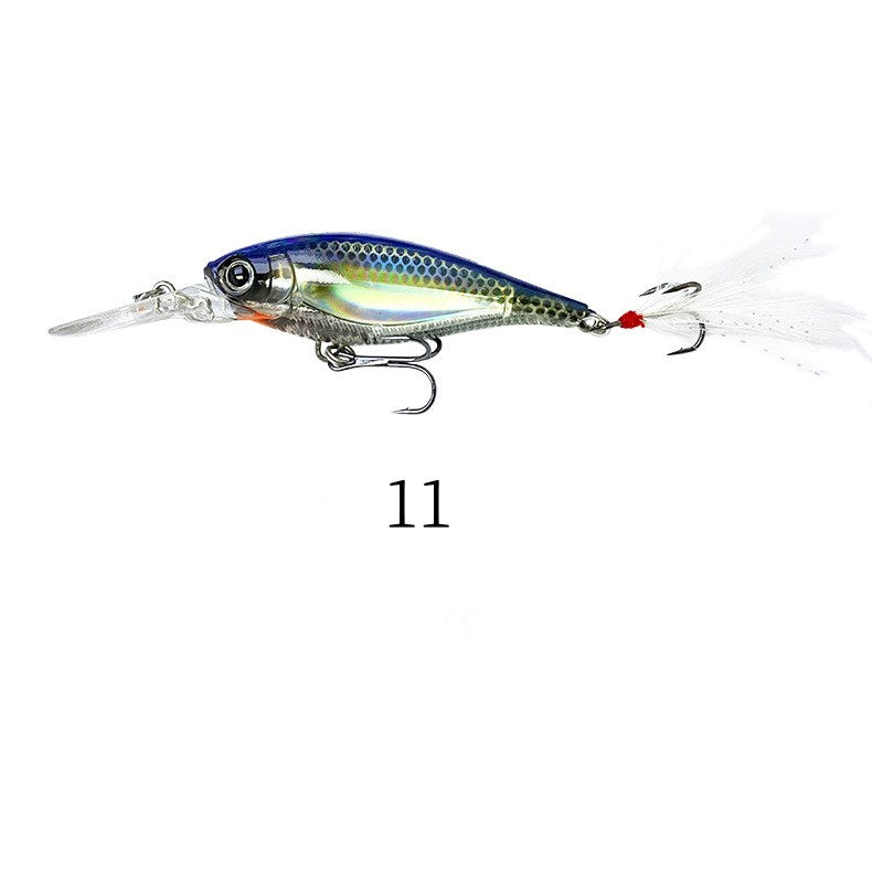 1 pc 7cm 10.3g floating minnow lure