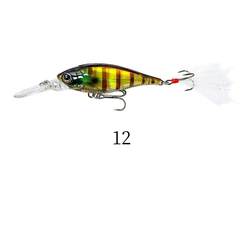 1 pc 7cm 10.3g floating minnow lure