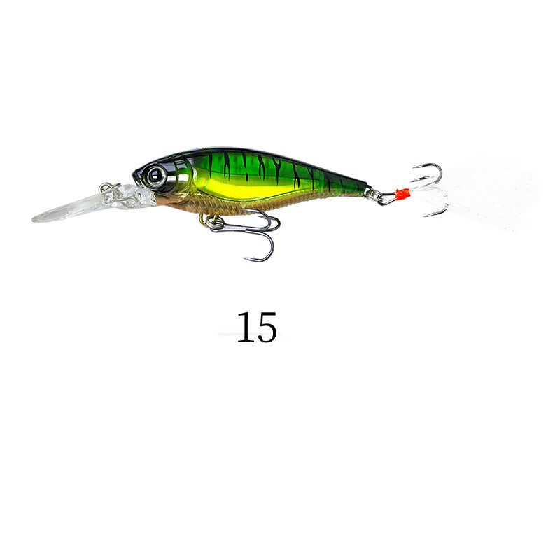 1 pc 7cm 10.3g floating minnow lure