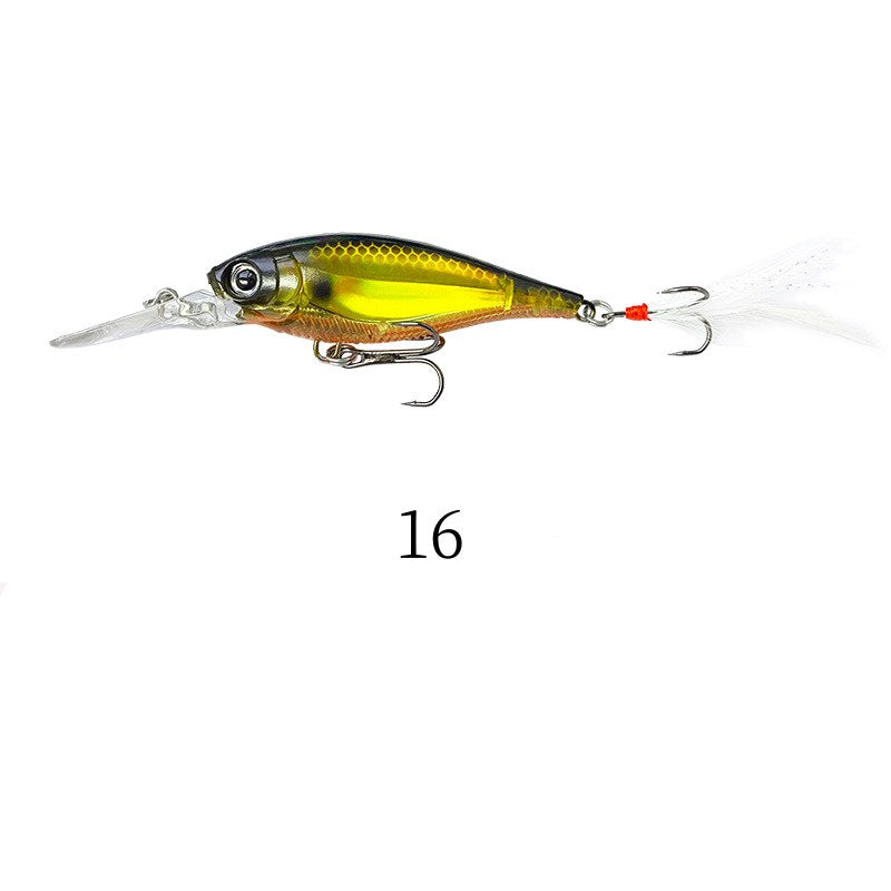 1 pc 7cm 10.3g floating minnow lure