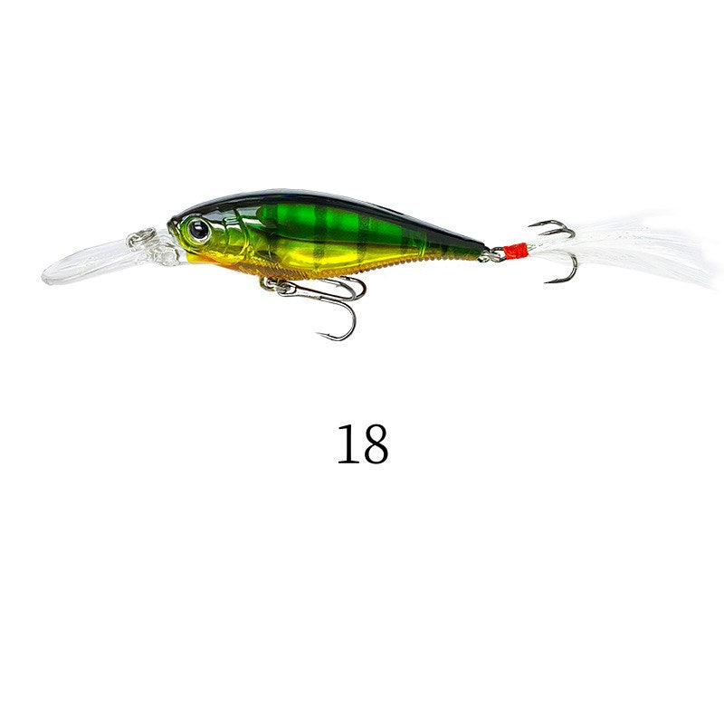 1 pc 7cm 10.3g floating minnow lure