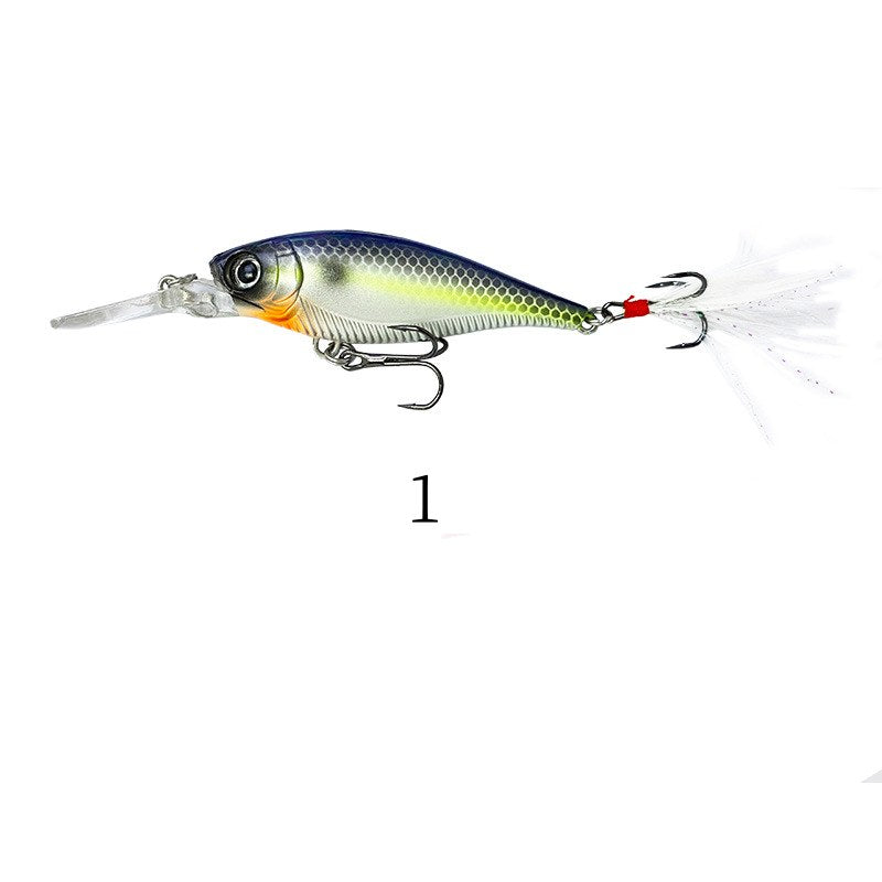 1 pc 7cm 10.3g floating minnow lure