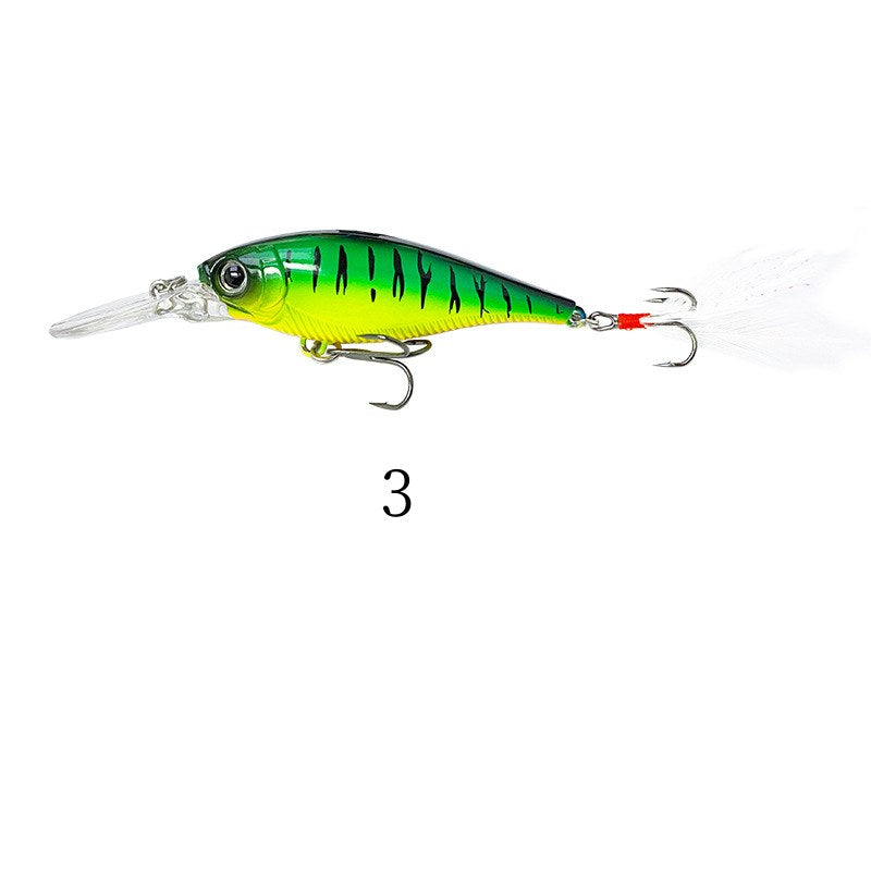 1 pc 7cm 10.3g floating minnow lure