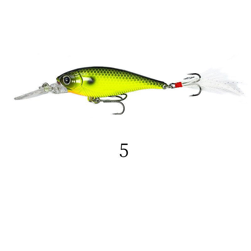 1 pc 7cm 10.3g floating minnow lure