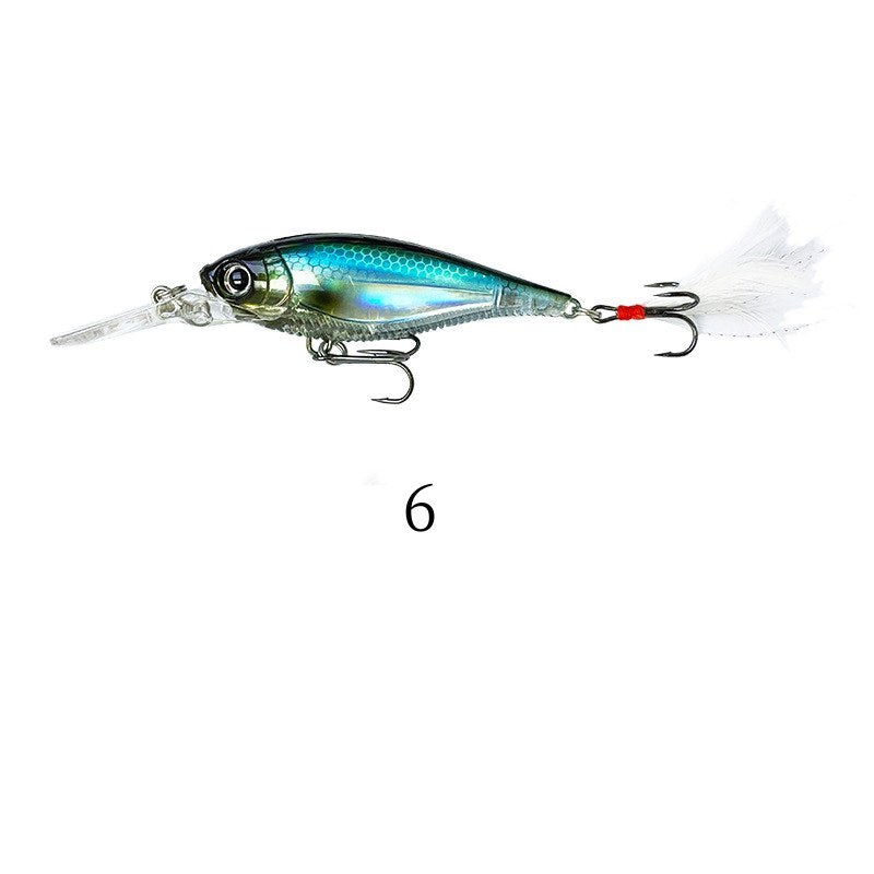 1 pc 7cm 10.3g floating minnow lure