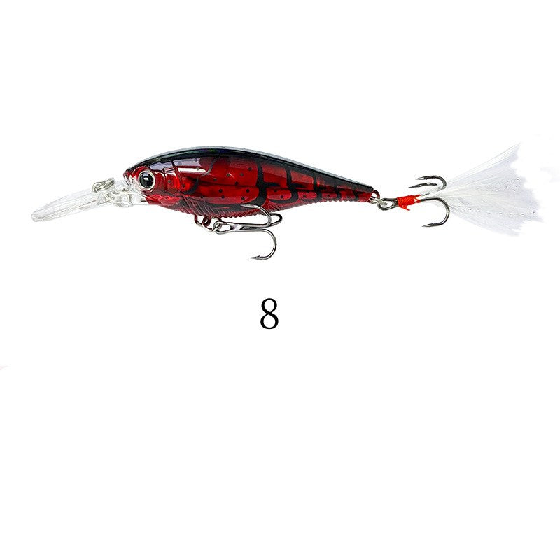 1 pc 7cm 10.3g floating minnow lure